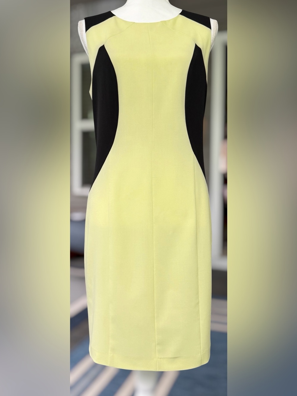Marc NY Andrew Marc |Colorblock Sheath Dress |Size 12 |Slimming Fit - Picture 2 of 11